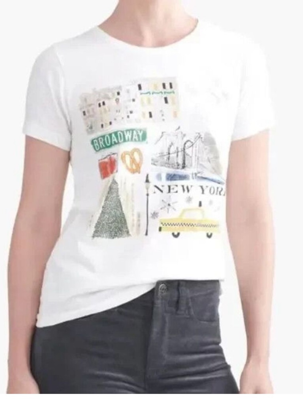 J Crew Mercantile Collector’s Tee NYC Holiday Tee
